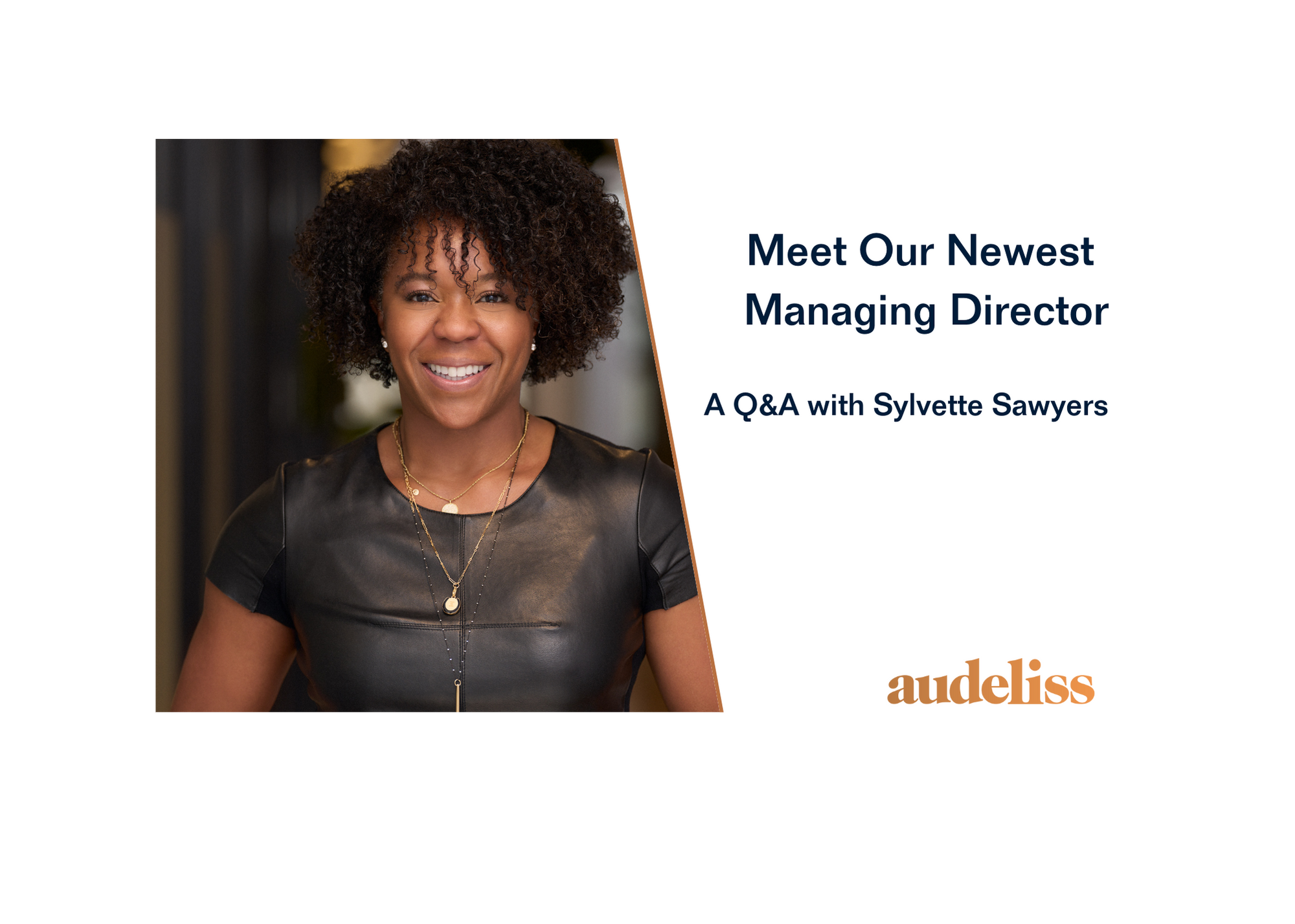 Meet the Newest Member of the Audeliss Global Leadership Team, Sylvette Sawyers