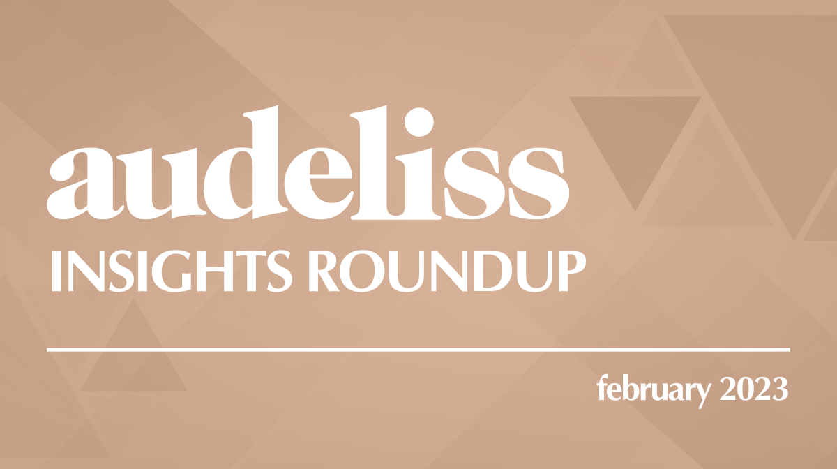 Audeliss Insights Roundup: February 2023